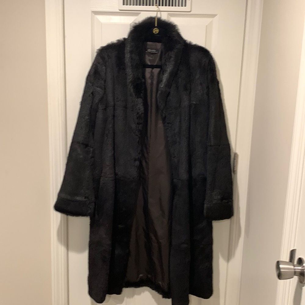 Long faux fur